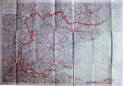 Thumbnail: Geographia Three inch map 1946